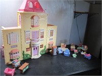 Fisher Price Doll House with Furniture