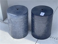 2PC  OUTDOOR ACCENT TABLES