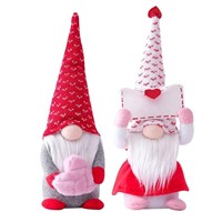 2 PCS Valentines Day Gnome Plush