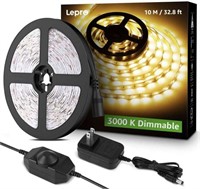 Lepro LED Strip Lights, 32.8ft 24V Dimmable and