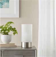 Allen&Roth 10" Nickel Touch Accent Lamp $35
