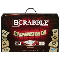 Scrabble Game Deluxe Edition Letter Tiles Board
