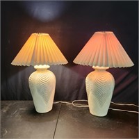 Matching lamps, goes with lot 1806