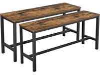 VASAGLE DINING BENCHES 12.8x42.5x19.7IN