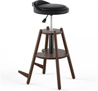 Adjustable Wooden Guitar Stool/Stand