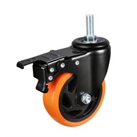 3 Pieces VEVOR Caster Wheels, 4 inch, 440 lbs