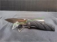 Master USA Black Pocket Knife w/ Clip