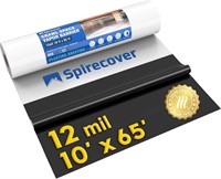 SEALED-Spirecover 12mil Vapor Barrier 10'x65'