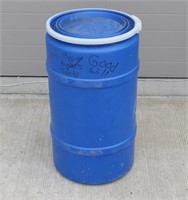 Plastic Barrel with Lid