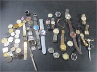 Lot of Watch Parts and Pieces