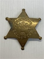 Badge-License Junk Collector