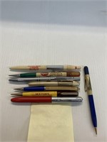 VIntage Ink Pens Pencils