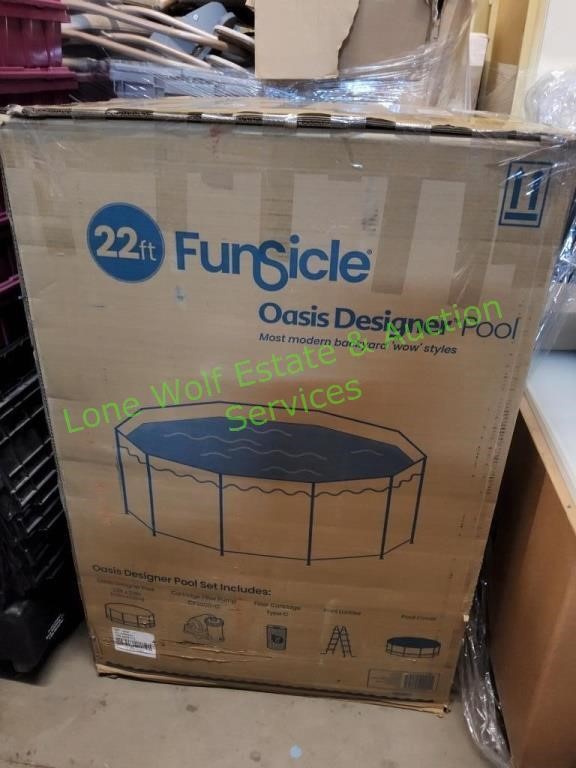 22ft Funsicle Oasis Designer Pool
