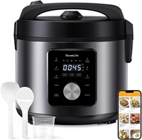 6-in-1 Smart Rice Cooker  1000W  10-Cup  5.2Q