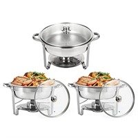 Restlrious Chafing Dish Buffet Set 3 Pack