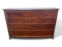 10 Drawer Contemporary Dresser Chest of Drawers