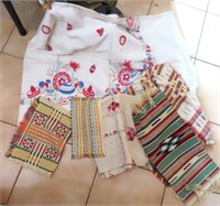 Vintage Linens. South of The Border, Mexico,