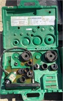 Greenlee Hydraulic Knockout Punch Driver Set 746