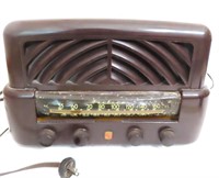 Bakelite Wards Airline Radio, Untested