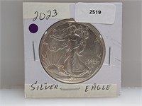 2023 1oz .999 Silver Eagle $1 Dollar