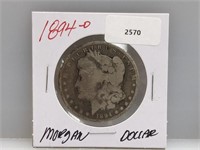 1894-O 90% Silver Morgan $1 Dollar