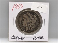 1903 90% Silver Morgan $1 Dollar