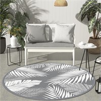 GENIMO 8' Round Outdoor Rug