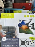 EQUA FULL MOTION TV MOUNT RETAIL $80