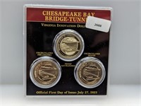 Chesapeake Bay Bridge Tunnel UNC $1 Dollars