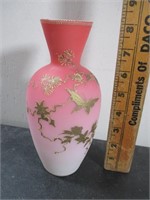 Beautiful Vintage Painted Vase