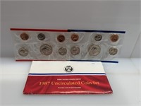 1987 UNC US Mint Set