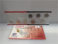 Partial 2001-D UNC US Mint Set