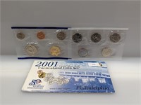 2001-P UNC US Mint Set