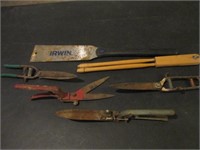 Lot of  Hedge and Limb Trimmers
