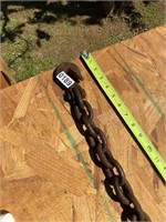9 ft logging chain- hooks both ends