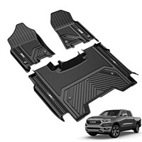 3W Floor Mats Fit for 2019-2024 Dodge Ram 1500 Cre