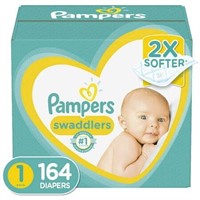 Pampers Swaddlers Newborn Size 1  164 Count