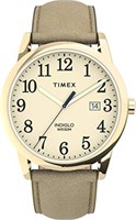 Timex Easy Reader 38mm Women's Leather Strap Watch