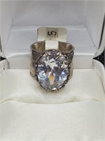 $250 size 5 S. Silver (925) ring no box