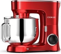 COOKLEE Mixer  9.5 Qt. 660W 10-Speed  Red