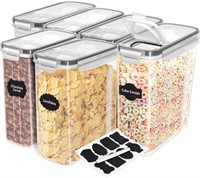 KICHLY 6-Pack Cereal Containers