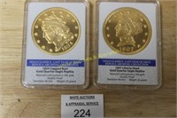 1907 & 1834 Replica Quarters