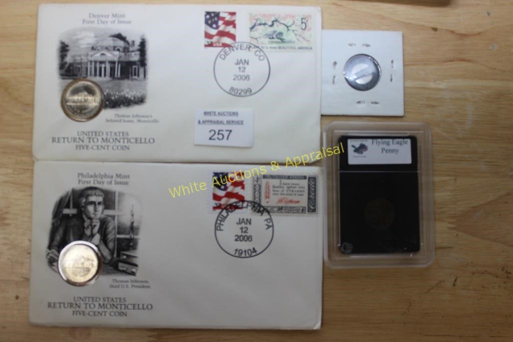 Cancelled Collectors Stamps & Coins