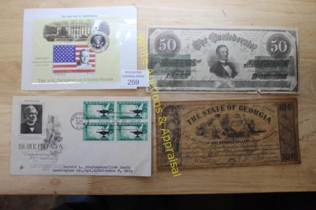 Collectors Stamps & Paper Currency