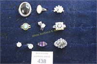 Costume Jewelry (9) Pieces