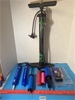 Ball/bike tire pumps and needles