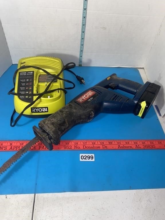 Ryobi reciprocating saw with charger tested