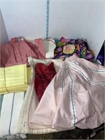 Adorable custom made aprons. Pink  reversible