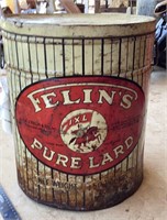 Felin's Pure Lard Bucket