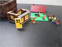 Lego Log Cabin